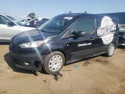 Salvage trucks for sale at Woodhaven, MI auction: 2019 Ford Transit Connect XL