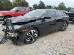 Honda salvage cars for sale: 2016 Honda Civic EX