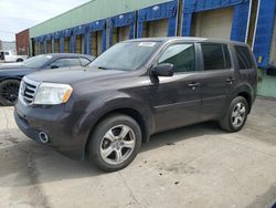 Salvage cars for sale at Columbus, OH auction: 2013 Honda Pilot EXL