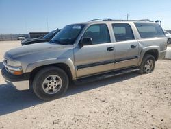 Salvage cars for sale at Andrews, TX auction: 2001 Chevrolet Suburban C1500