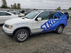 Salvage cars for sale at Arlington, WA auction: 2001 BMW X5 4.4I