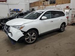 Nissan salvage cars for sale: 2016 Nissan Pathfinder S