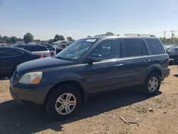 Salvage cars for sale at Hillsborough, NJ auction: 2003 Honda Pilot EX