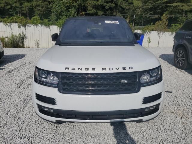 2016 Land Rover Range Rover Supercharged