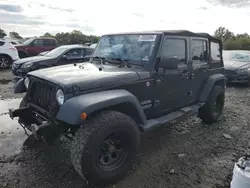 Carros salvage sin ofertas aún a la venta en subasta: 2015 Jeep Wrangler Unlimited Sport