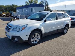 Subaru salvage cars for sale: 2014 Subaru Outback 2.5I Premium