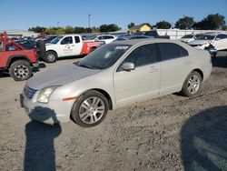 Salvage cars for sale at Sacramento, CA auction: 2008 Ford Fusion SEL