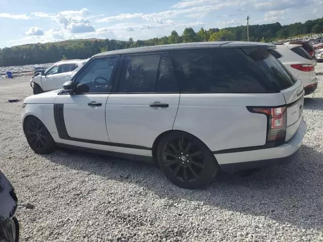 2016 Land Rover Range Rover Supercharged