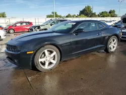 Chevrolet Camaro LT salvage cars for sale: 2013 Chevrolet Camaro LT