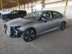 Honda salvage cars for sale: 2018 Honda Civic EXL