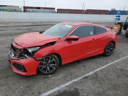 Honda Civic salvage cars for sale: 2019 Honda Civic SI