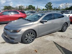 Salvage cars for sale at Riverview, FL auction: 2017 Chevrolet Malibu LT