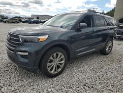 Salvage cars for sale at Wayland, MI auction: 2022 Ford Explorer XLT