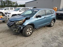 Salvage cars for sale at Spartanburg, SC auction: 2013 Honda CR-V LX