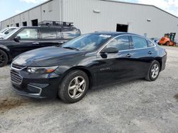 Chevrolet salvage cars for sale: 2016 Chevrolet Malibu LS