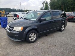 Salvage cars for sale at Dunn, NC auction: 2012 Dodge Grand Caravan SXT