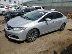 Salvage cars for sale at Albuquerque, NM auction: 2015 Honda Civic EXL