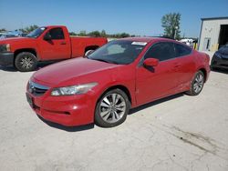 Salvage cars for sale at Kansas City, KS auction: 2012 Honda Accord LX