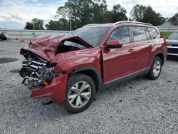 Volkswagen Vehiculos salvage en venta: 2018 Volkswagen Atlas SEL