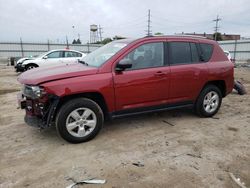 Salvage cars for sale at Chicago Heights, IL auction: 2015 Jeep Compass Sport