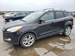 Salvage cars for sale at Grand Prairie, TX auction: 2014 Ford Escape Titanium