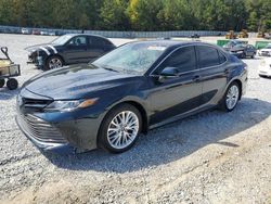 Salvage cars for sale at Gainesville, GA auction: 2018 Toyota Camry XLE