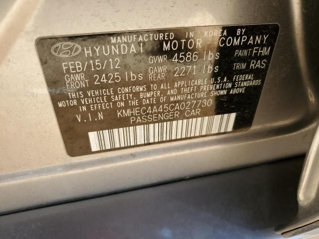 2012 Hyundai Sonata Hybrid