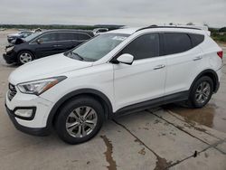 Salvage cars for sale at Grand Prairie, TX auction: 2015 Hyundai Santa FE Sport