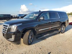 Salvage cars for sale from Copart Arcadia, FL: 2015 Cadillac Escalade ESV Premium