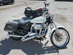 Salvage motorcycles for sale at Las Vegas, NV auction: 2005 Harley-Davidson XL1200 C