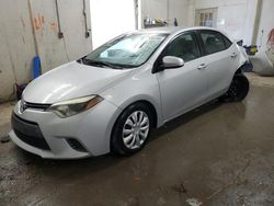 Salvage cars for sale at Madisonville, TN auction: 2015 Toyota Corolla L