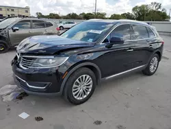 Salvage cars for sale at Wilmer, TX auction: 2018 Lincoln MKX Select