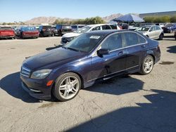 Salvage cars for sale at Las Vegas, NV auction: 2011 Mercedes-Benz C300