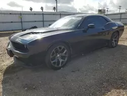 Salvage cars for sale at Mercedes, TX auction: 2015 Dodge Challenger SXT Plus