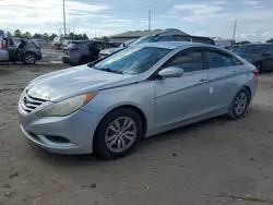 Salvage cars for sale at Riverview, FL auction: 2011 Hyundai Sonata GLS