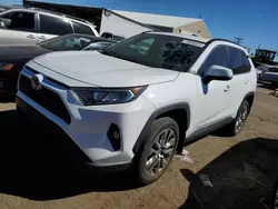 Salvage cars for sale at Brighton, CO auction: 2020 Toyota Rav4 XLE Premium