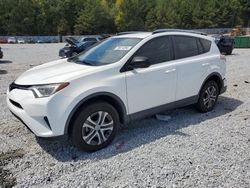 Salvage cars for sale at Gainesville, GA auction: 2017 Toyota Rav4 LE