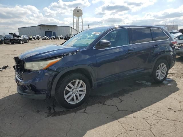 2015 Toyota Highlander LE