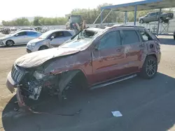 Salvage cars for sale at Las Vegas, NV auction: 2019 Jeep Grand Cherokee Laredo