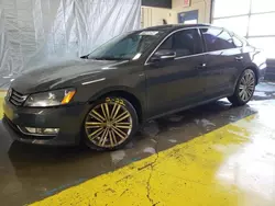 2015 Volkswagen Passat SE en venta en Indianapolis, IN