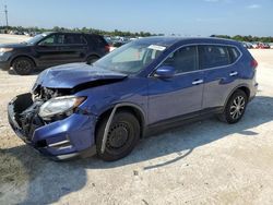 Nissan salvage cars for sale: 2018 Nissan Rogue S