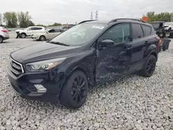 Ford salvage cars for sale: 2019 Ford Escape SE