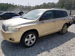 Salvage SUVs for sale at auction: 2008 Toyota Highlander Limited