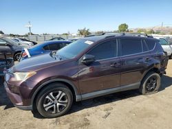 Toyota salvage cars for sale: 2017 Toyota Rav4 LE