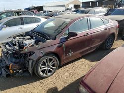 Salvage cars for sale at Brighton, CO auction: 2017 Ford Fusion SE Hybrid