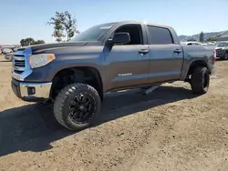 Toyota salvage cars for sale: 2016 Toyota Tundra Crewmax SR5