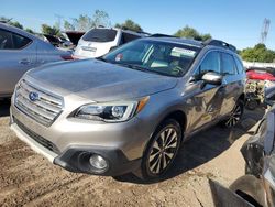 Subaru Vehiculos salvage en venta: 2015 Subaru Outback 2.5I Limited