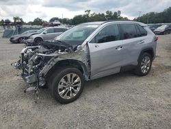 Toyota salvage cars for sale: 2021 Toyota Rav4 XLE Premium