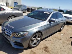 Salvage cars for sale at auction: 2017 Mercedes-Benz E 300