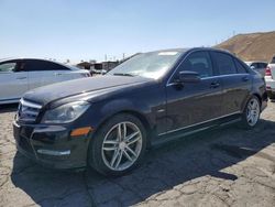 Salvage cars for sale at Colton, CA auction: 2012 Mercedes-Benz C 250